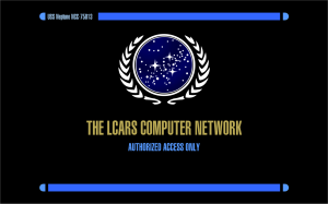 LCARS log in