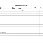 Promotion Points Submission Sheet